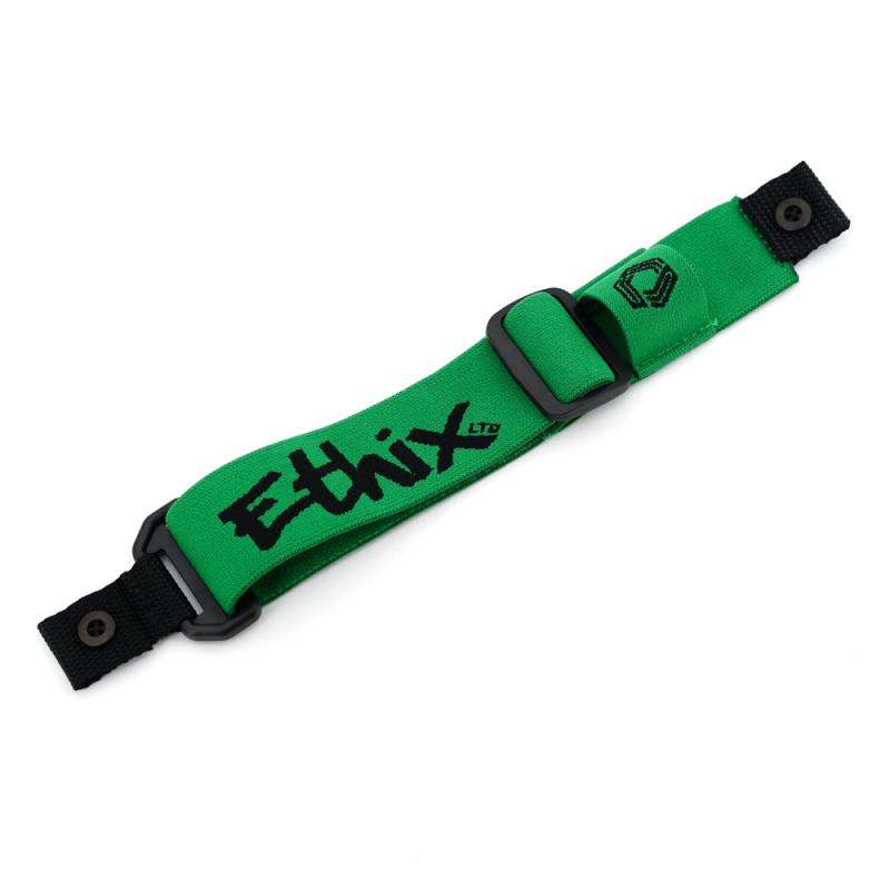 Ethix Goggle Strap HD Green (Black Logo) | Team BlackSheep